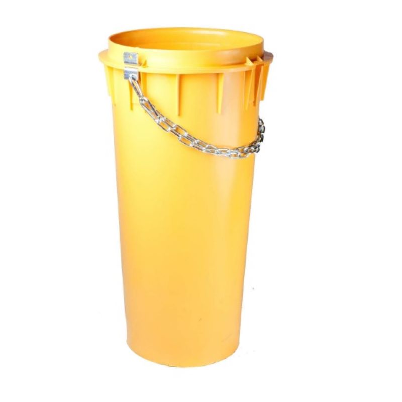 Građevinska cijev za šutu/otpad, žuta, 1,1m, 40-50cm